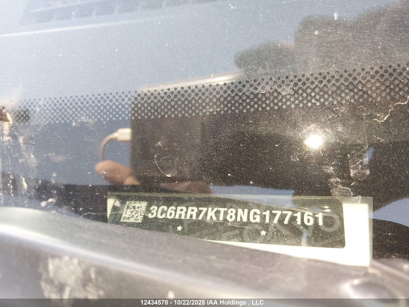 3C6RR7KT8NG177161 2022 RAM 1500 photo no. 9