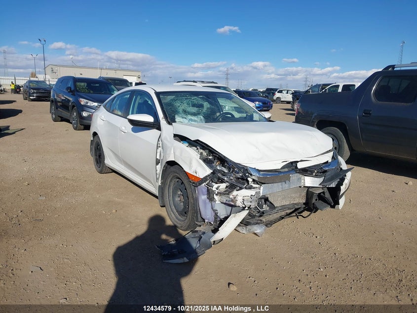 2HGFC2F51JH043583 2018 Honda Civic Lx auction photo 1