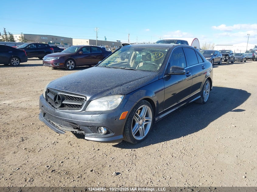 2010 Mercedes-Benz C 350 4Matic grey  gas WDDGF8HB8AF513440 photo #3