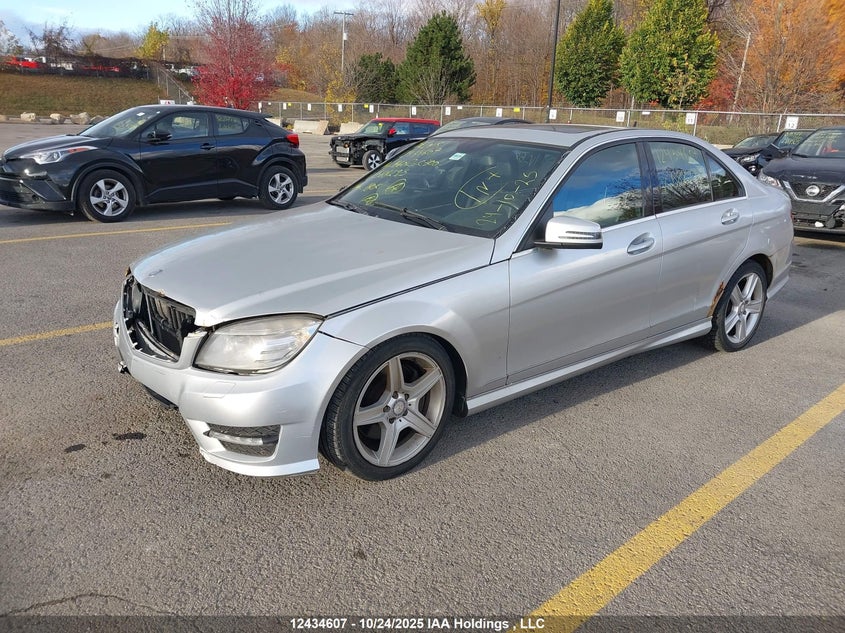 2011 Mercedes-Benz C 300 4Matic VIN: WDDGF8BB8BF588293 Lot: 12434607