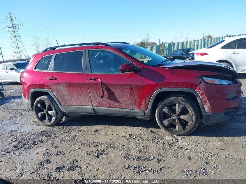 2016 Jeep Cherokee Limited VIN: 1C4PJMDS4GW312828 Lot: 12434608