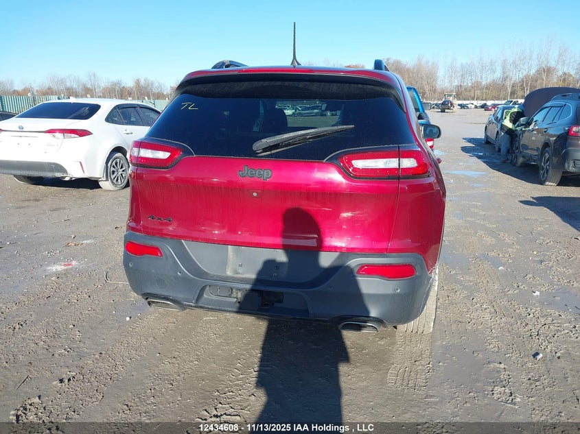 2016 Jeep Cherokee Limited VIN: 1C4PJMDS4GW312828 Lot: 12434608