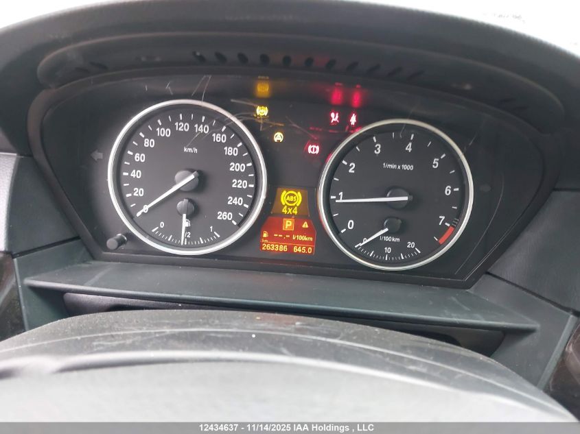 2009 BMW 528I xDrive VIN: WBANV13559C154278 Lot: 12434637