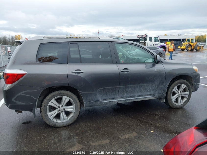 2009 Toyota Highlander Sport VIN: JTEES43A192129695 Lot: 12434670
