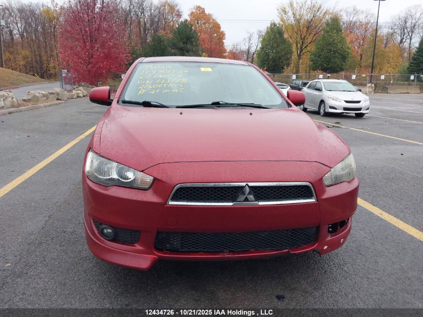 2009 Mitsubishi Lancer VIN: JA3AU26U99U612748 Lot: 12434726