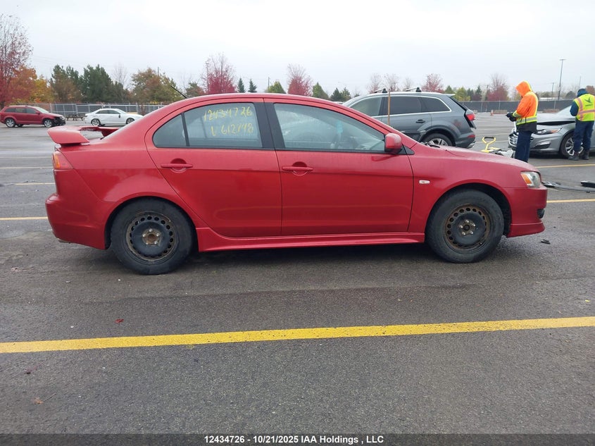2009 Mitsubishi Lancer VIN: JA3AU26U99U612748 Lot: 12434726