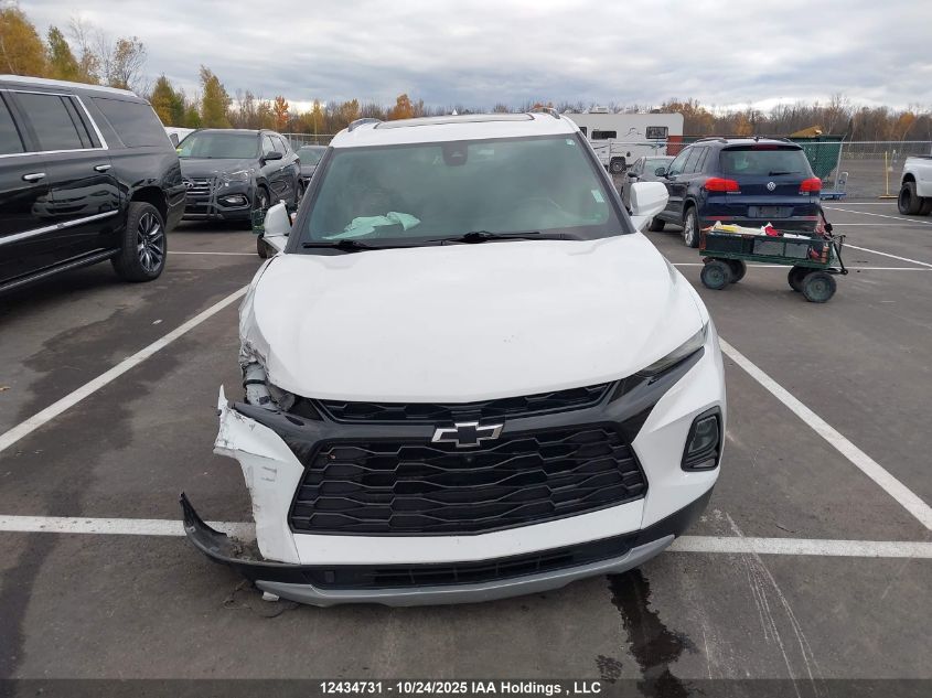 2021 Chevrolet Blazer VIN: 3GNKBJRS5MS501050 Lot: 12434731