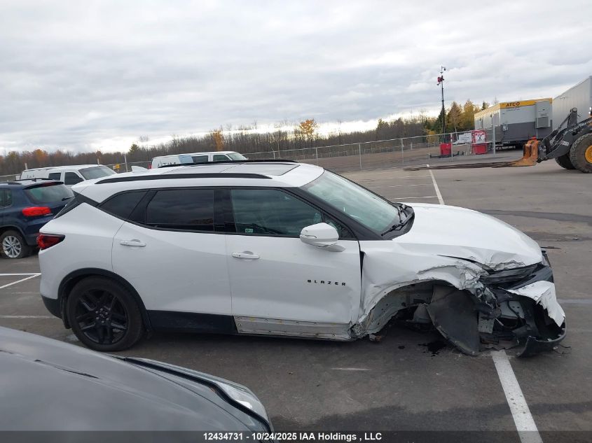 2021 Chevrolet Blazer VIN: 3GNKBJRS5MS501050 Lot: 12434731