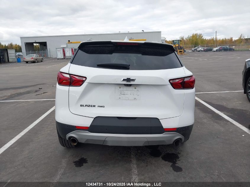 2021 Chevrolet Blazer VIN: 3GNKBJRS5MS501050 Lot: 12434731