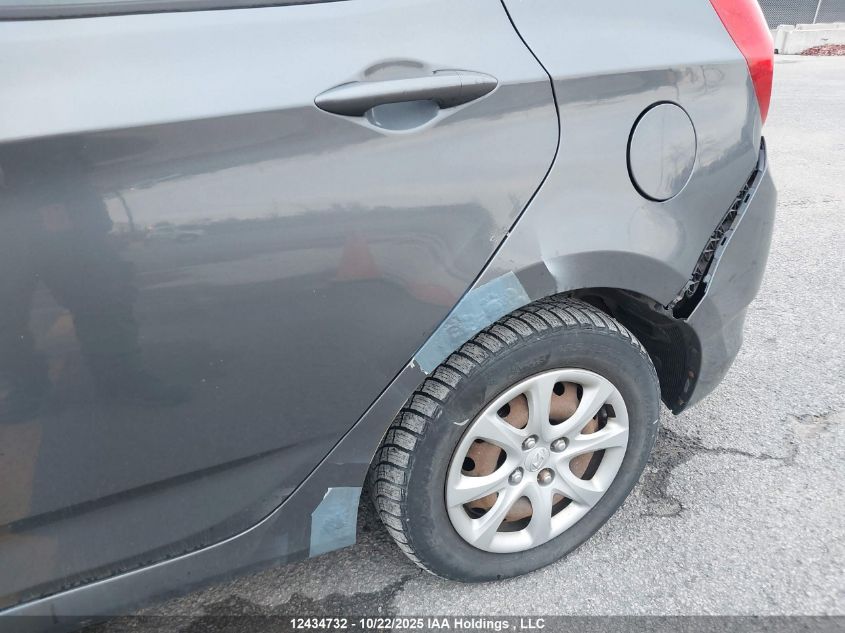 2012 Hyundai Accent Gls/Gs VIN: KMHCT5AE7CU047871 Lot: 12434732