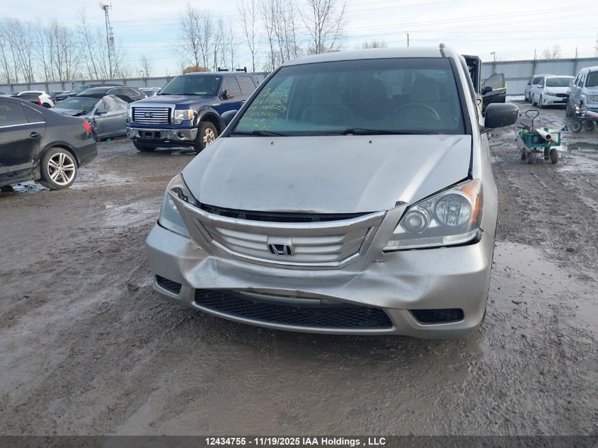 2009 Honda Odyssey Lx VIN: 5FNRL38269B503441 Lot: 12434755