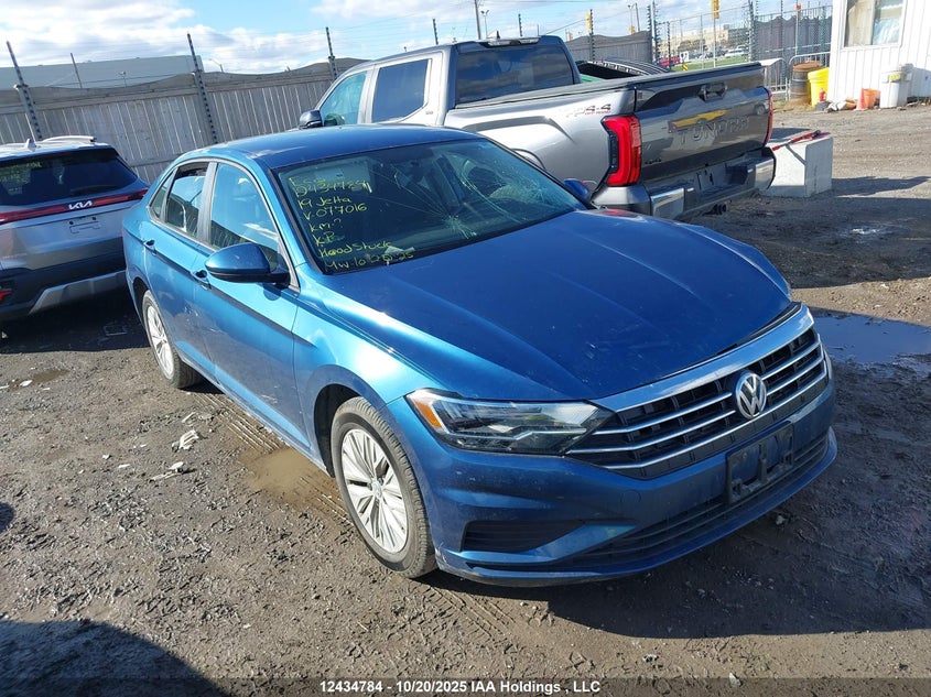 3VWN57BU6KM077016 2019 Volkswagen Jetta 1.4 Tsi Comfortline auction photo 1