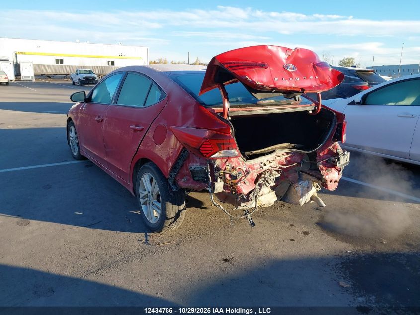 2019 Hyundai Elantra VIN: KMHD84LFXKU874977 Lot: 12434785