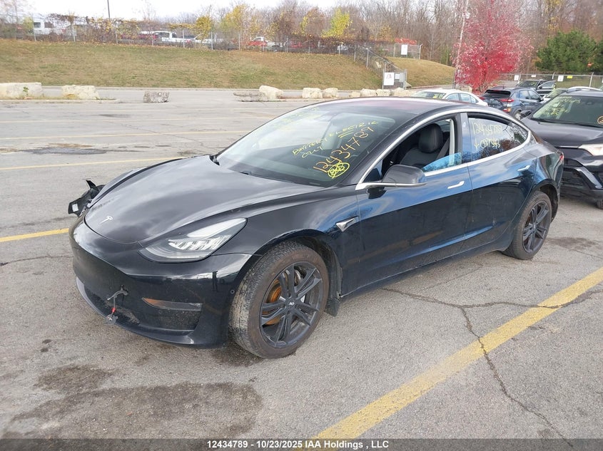 5YJ3E1EA8JF027343 2018 TESLA MODEL 3 photo no. 2