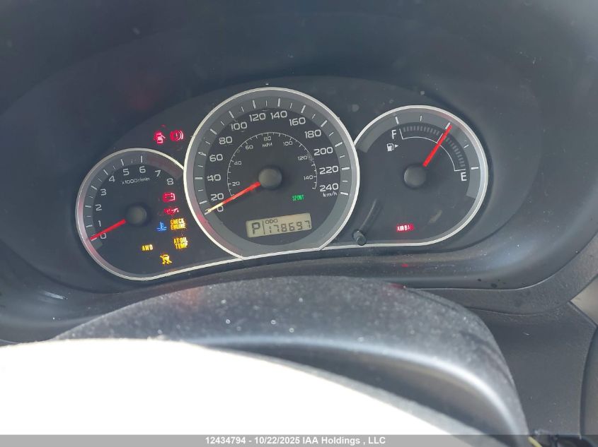 2008 Subaru Impreza 2.5 I Sport Package VIN: JF1GH62638H827604 Lot: 12434794