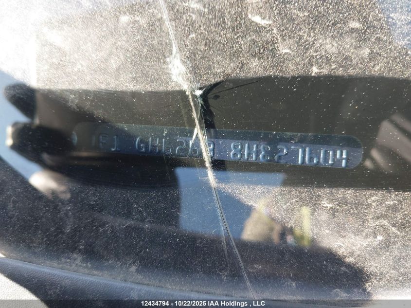 2008 Subaru Impreza 2.5 I Sport Package VIN: JF1GH62638H827604 Lot: 12434794