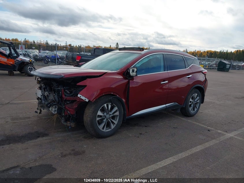 5N1AZ2MH8JN167115 2018 NISSAN MURANO photo no. 2