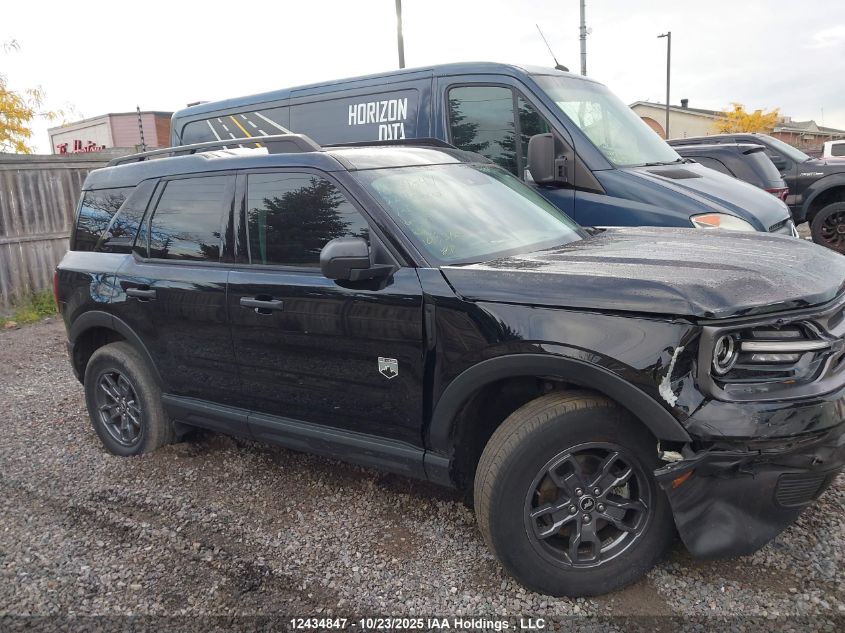 2022 Ford Bronco Sport Big Bend VIN: 3FMCR9B6XNRE08761 Lot: 12434847