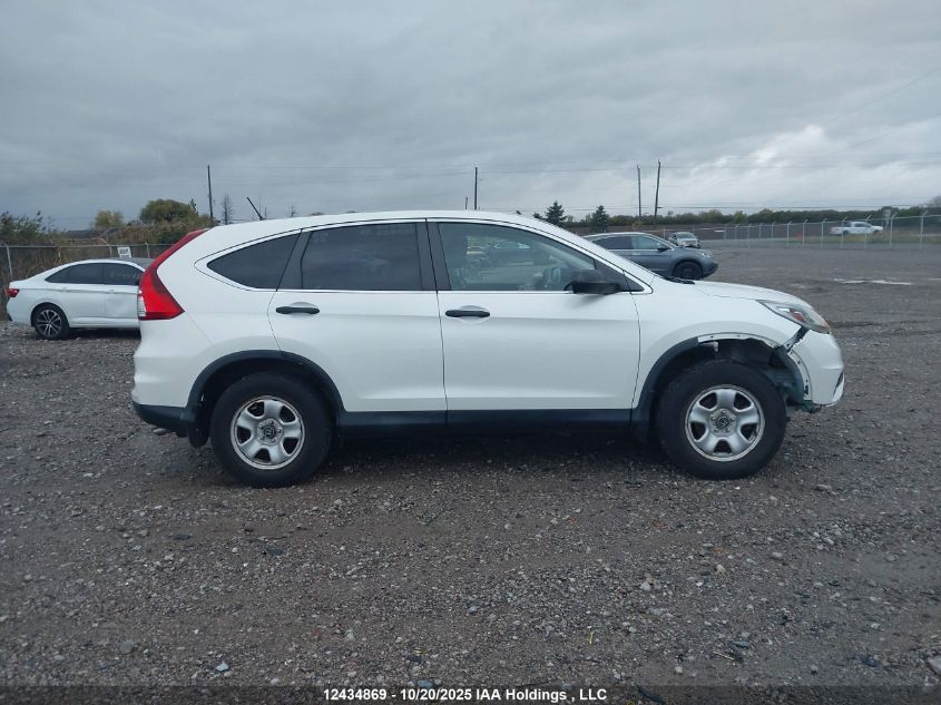 2015 Honda Cr-V Lx VIN: 2HKRM4H39FH116035 Lot: 12434869