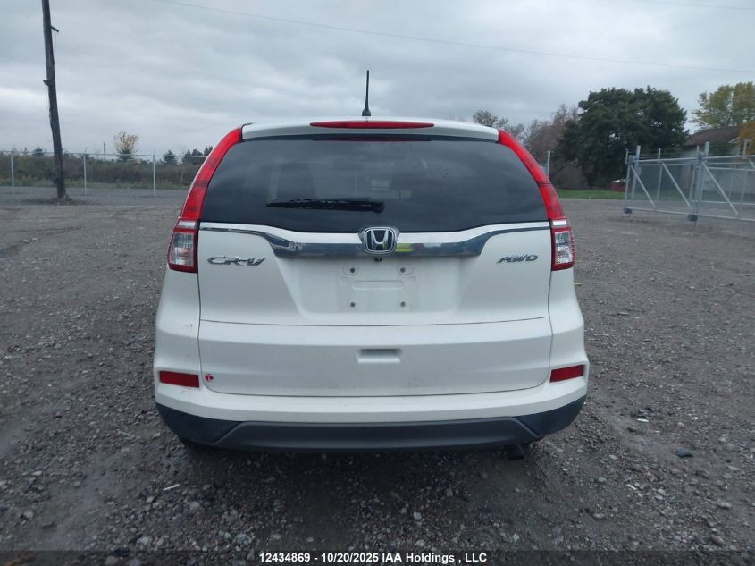 2015 Honda Cr-V Lx VIN: 2HKRM4H39FH116035 Lot: 12434869