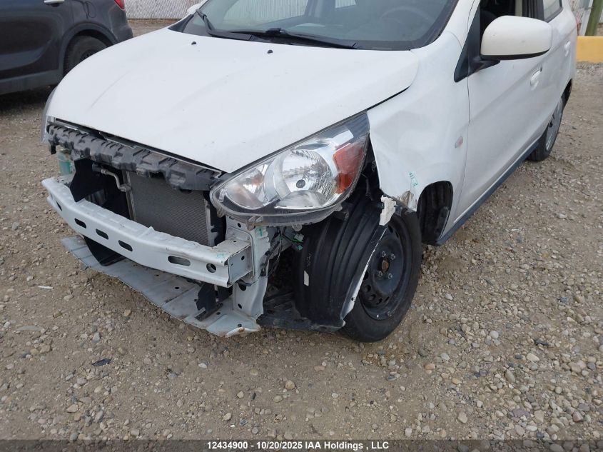 2020 Mitsubishi Mirage Es/Se VIN: ML32A3HJ6LH008956 Lot: 12434900