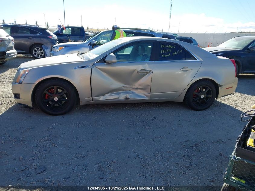 2008 Cadillac Cts Hi Feature V6 VIN: 1G6DT57V080178819 Lot: 12434905