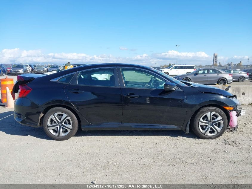 2018 Honda Civic Lx VIN: 2HGFC2E57JH019404 Lot: 12434912