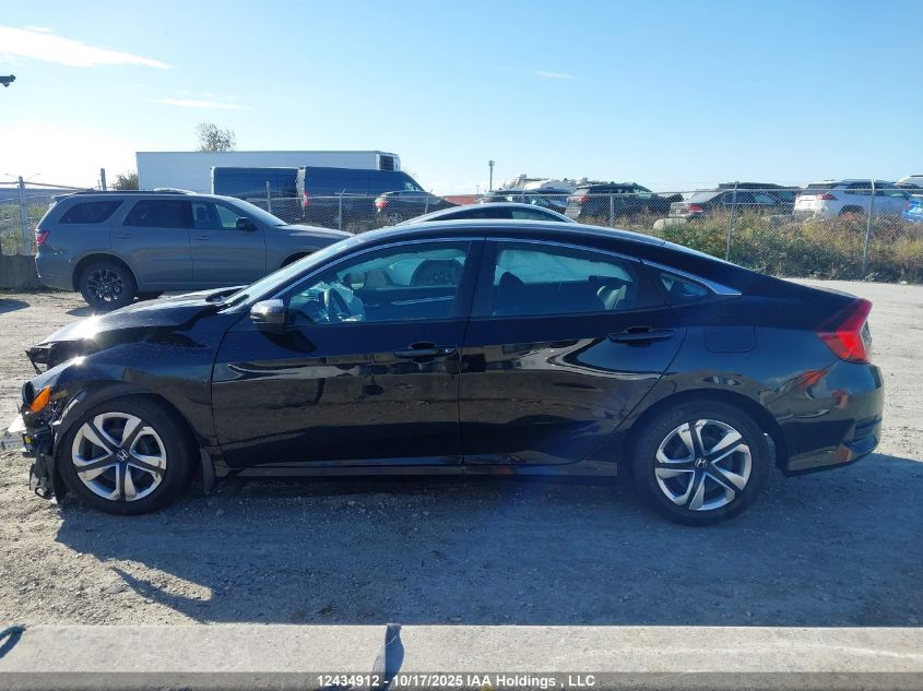 2018 Honda Civic Lx VIN: 2HGFC2E57JH019404 Lot: 12434912