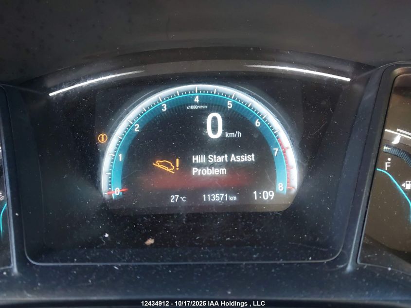 2018 Honda Civic Lx VIN: 2HGFC2E57JH019404 Lot: 12434912