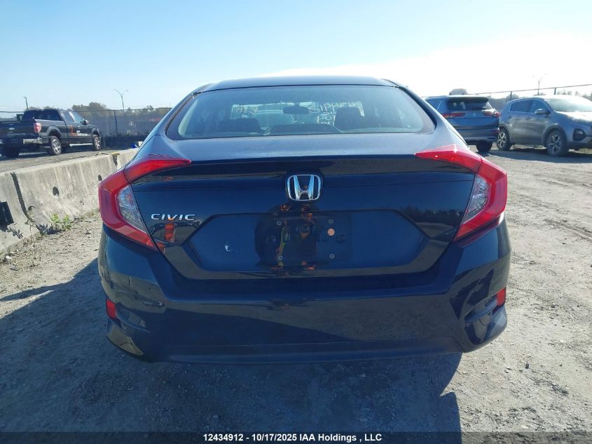 2018 Honda Civic Lx VIN: 2HGFC2E57JH019404 Lot: 12434912