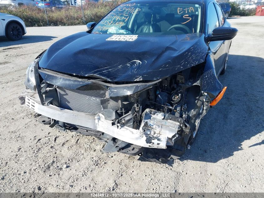 2018 Honda Civic Lx VIN: 2HGFC2E57JH019404 Lot: 12434912