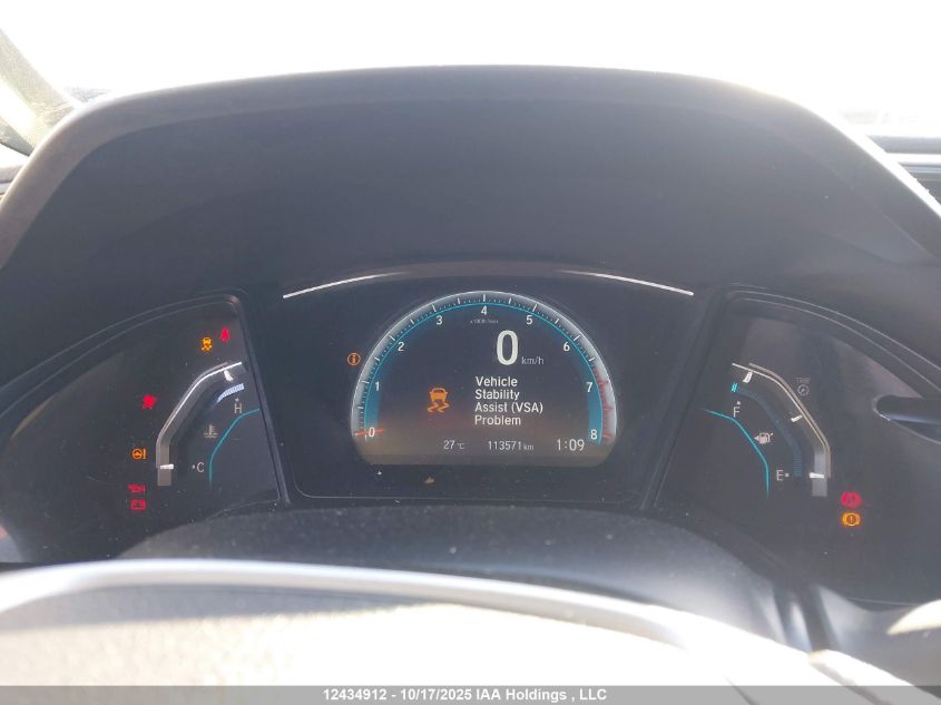 2018 Honda Civic Lx VIN: 2HGFC2E57JH019404 Lot: 12434912