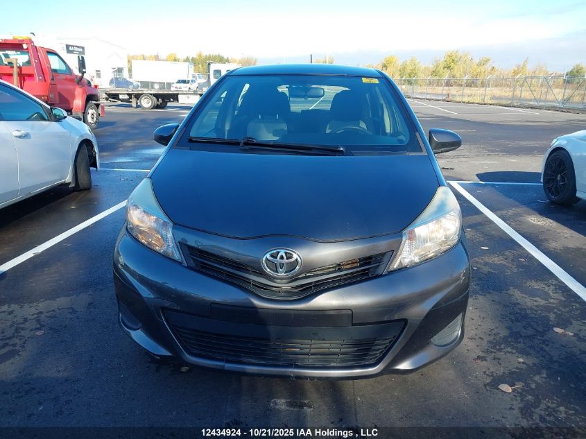 2012 Toyota Yaris Le VIN: JTDKTUD39CD524806 Lot: 12434924