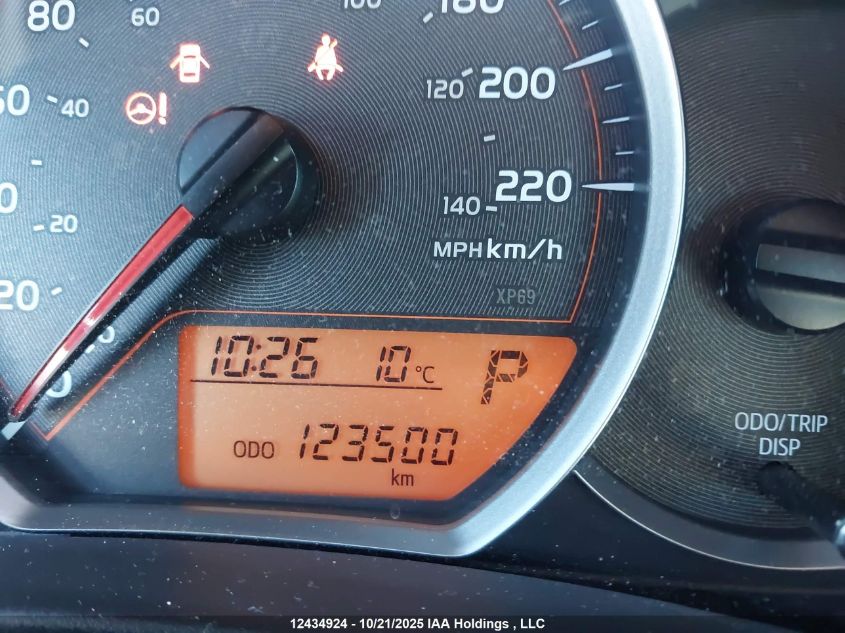 2012 Toyota Yaris Le VIN: JTDKTUD39CD524806 Lot: 12434924