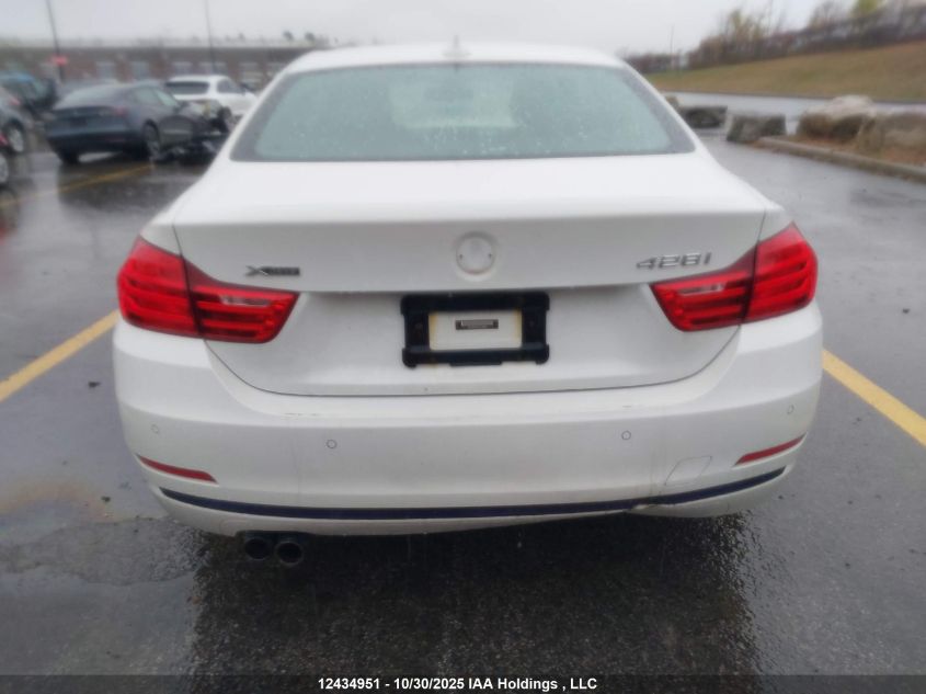 2015 BMW 428I xDrive VIN: WBA3N5C59FK198882 Lot: 12434951