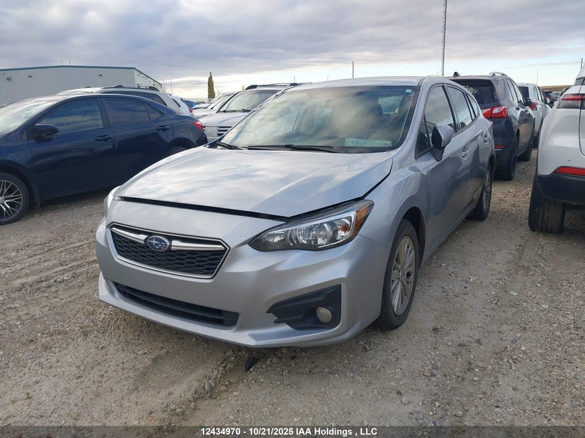 4S3GTAE68H3718933 2017 SUBARU IMPREZA photo no. 2