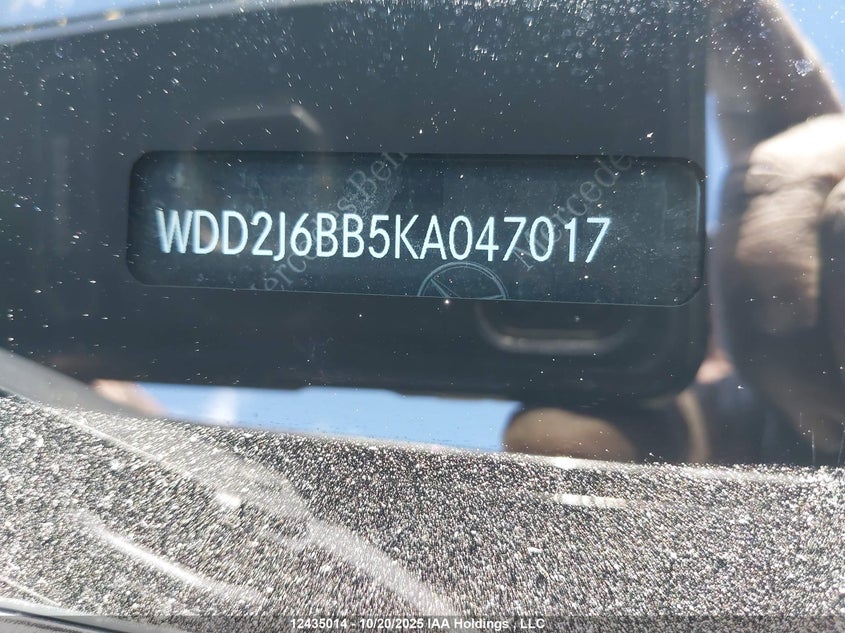 2019 Mercedes-Benz Cls Amg 53 4Matic VIN: WDD2J6BB5KA047017 Lot: 12435014