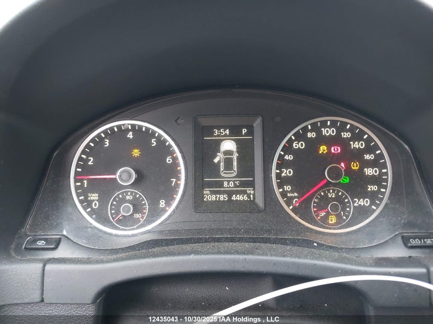 2011 Volkswagen Tiguan 2.0 Tsi Comfortline/2.0 Tsi Highline/2.0 Tsi Trendline VIN: WVGBV7AX3BW528867 Lot: 12435043