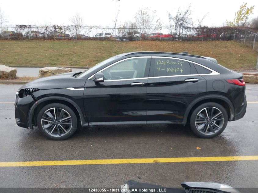 2024 Infiniti Qx55 Luxe VIN: 3PCAJ5JR0RF108404 Lot: 12435055