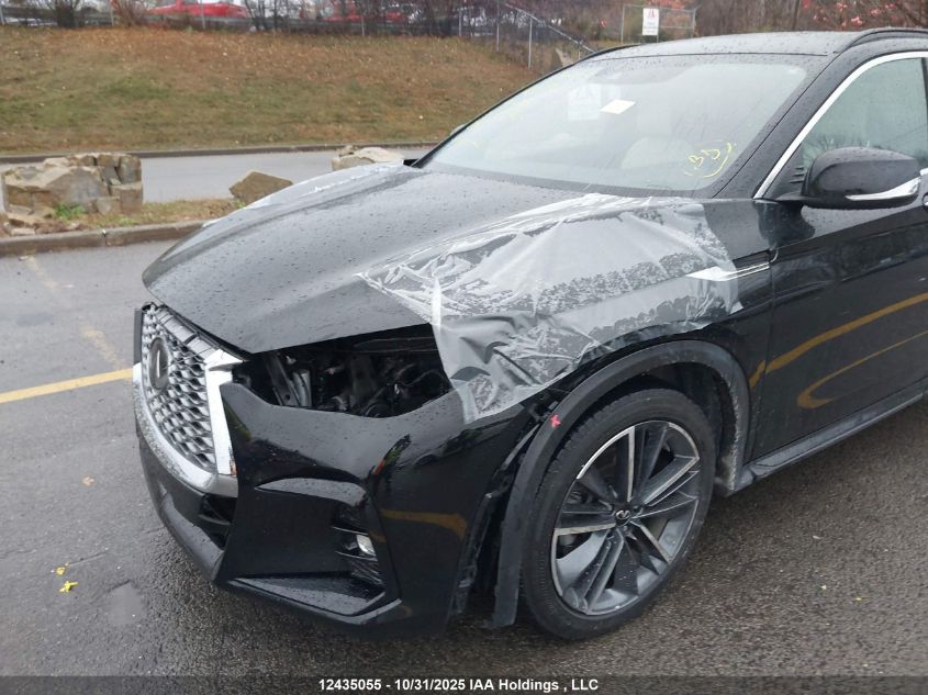 2024 Infiniti Qx55 Luxe VIN: 3PCAJ5JR0RF108404 Lot: 12435055