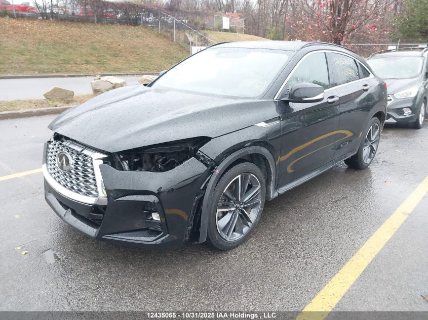 2024 Infiniti Qx55 Luxe VIN: 3PCAJ5JR0RF108404 Lot: 12435055