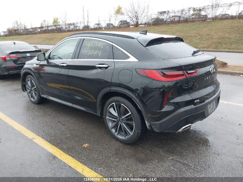 2024 Infiniti Qx55 Luxe VIN: 3PCAJ5JR0RF108404 Lot: 12435055