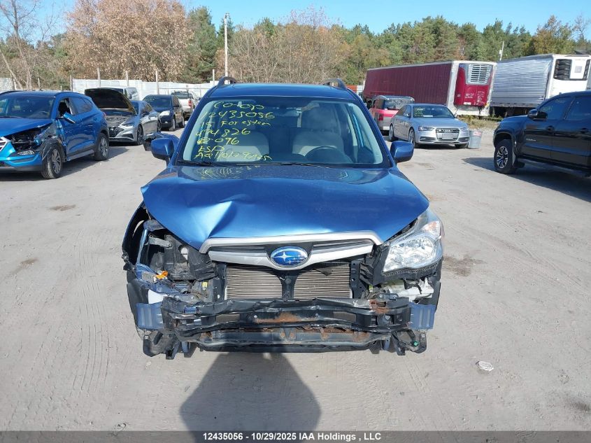2015 Subaru Forester 2.5I Touring Package VIN: JF2SJCHC4FH474826 Lot: 12435056