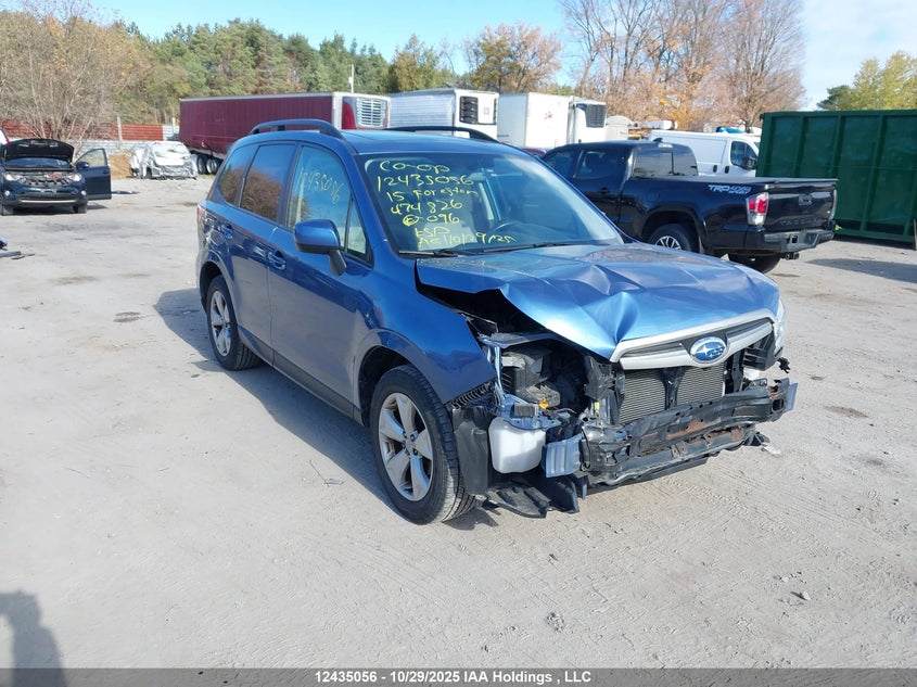 JF2SJCHC4FH474826 2015 SUBARU FORESTER photo no. 5