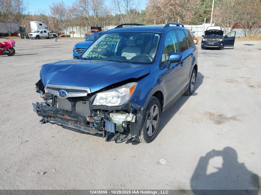 JF2SJCHC4FH474826 2015 SUBARU FORESTER photo no. 2