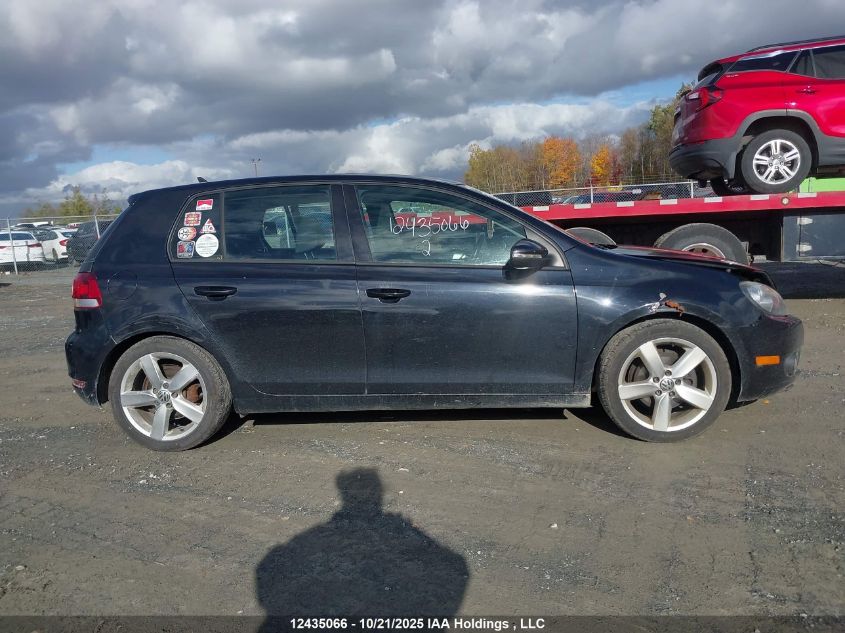 2012 Volkswagen Golf 2.5L Comfortline/2.5L Highline/2.5L Sportline/2.5L Trendline VIN: WVWDA7AJ5CW139444 Lot: 12435066