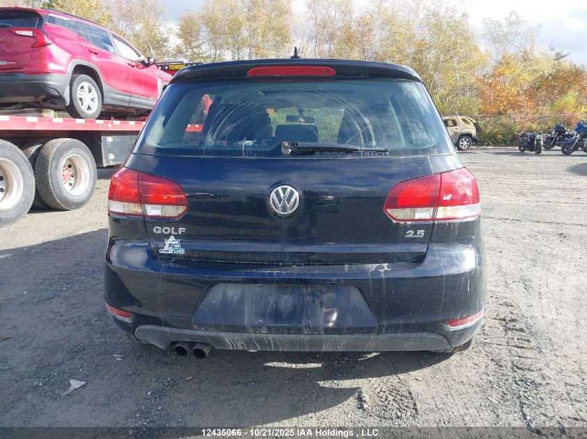 2012 Volkswagen Golf 2.5L Comfortline/2.5L Highline/2.5L Sportline/2.5L Trendline VIN: WVWDA7AJ5CW139444 Lot: 12435066