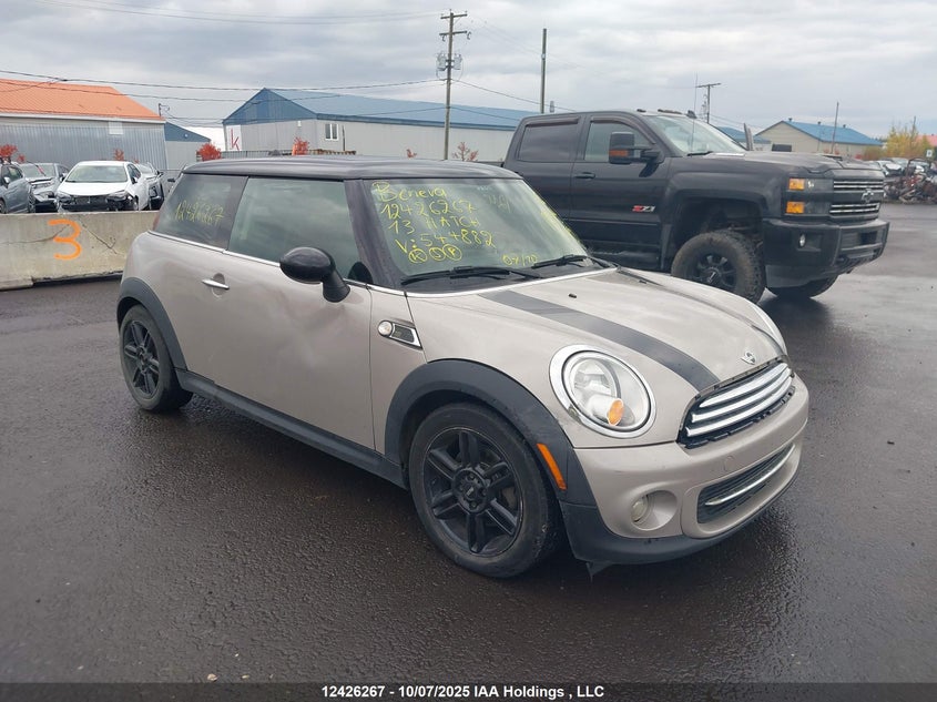 WMWSU3C56DT544882 2013 Mini Hatch Cooper auction photo 1