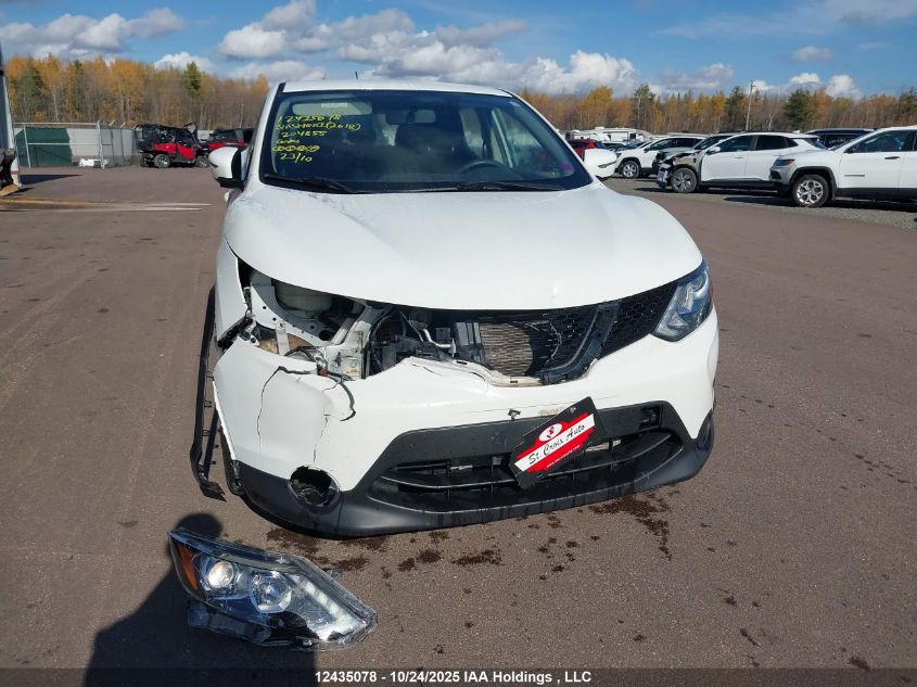2018 Nissan Qashqai S/Sl/Sv VIN: JN1BJ1CR2JW204855 Lot: 12435078