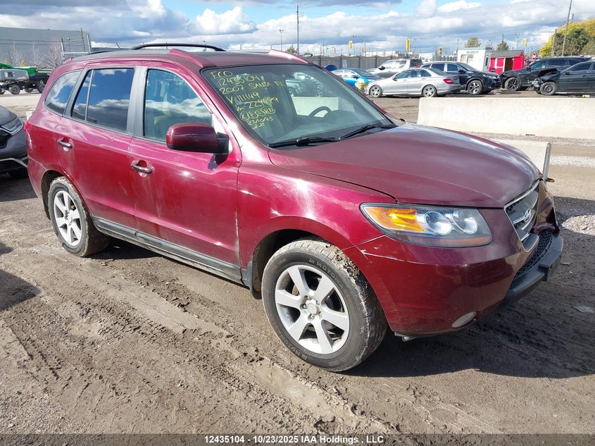 5NMSH73E17H111149 2007 Hyundai Santa Fe Gls auction photo 1